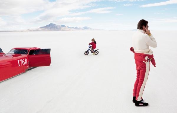 Photograph William Huber Loud Ferrari on One Eyeland